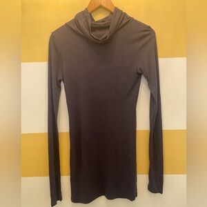 Gap body turtleneck mini dress or long shirt.